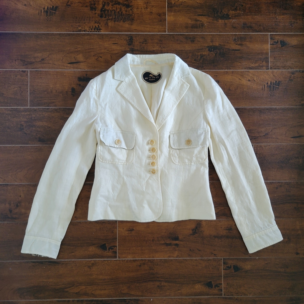 Etro Linen Blazer